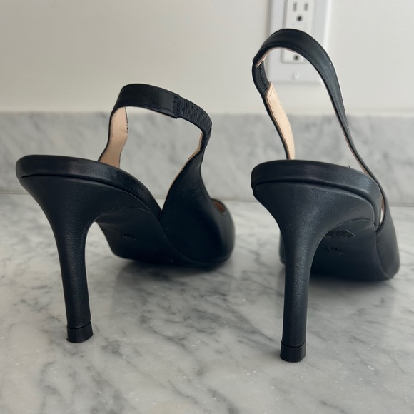 Stuart Weitzman Linsi Pointed Toe Slingback Pump - Picture 6 of 8